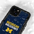 University of Michigan Wolverines M iPhone 15 Plus Waterproof Case