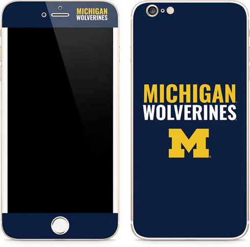 Michigan Wolverines M iPhone 6/6s Plus Skin