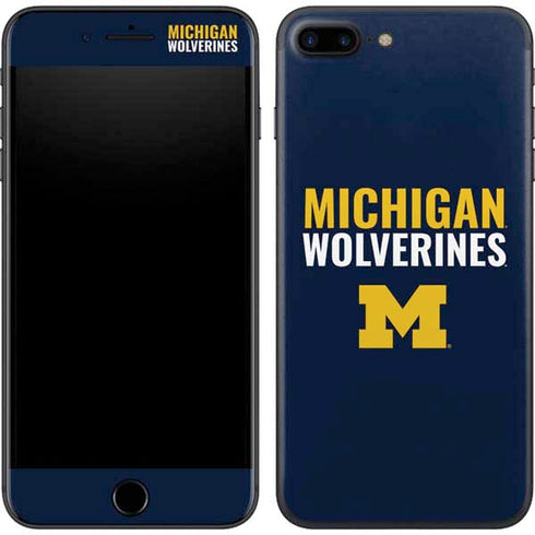 Michigan Wolverines M iPhone 8 Plus Skin
