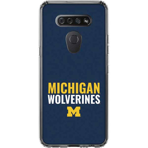 University of Michigan Wolverines M LG K51/Q51 Clear Case