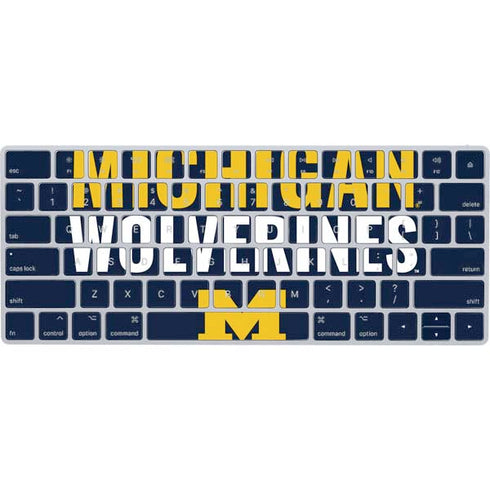 University of Michigan Wolverines M Magic Keyboard Skin
