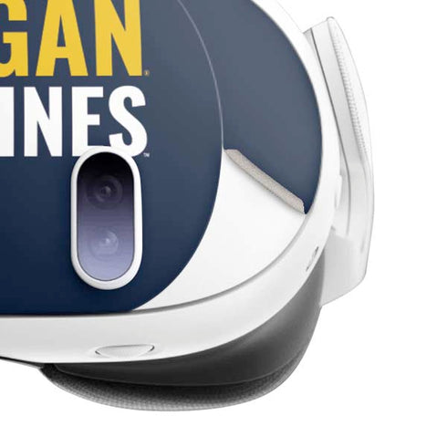 University of Michigan Wolverines M Meta Quest 3 Skin