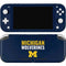 University of Michigan Wolverines M Nintendo Switch Lite Skin