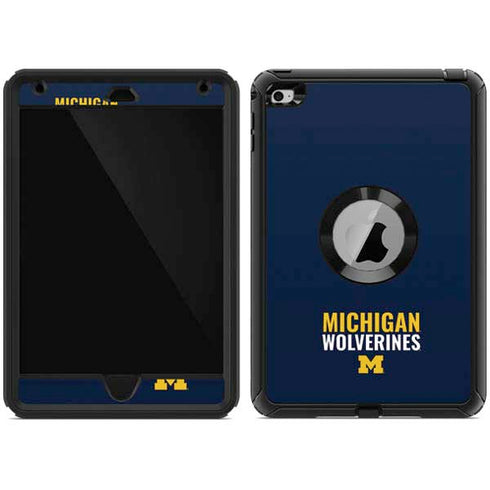 Michigan Wolverines M OtterBox Defender iPad Mini 4 Skin
