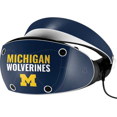 Michigan Wolverines M PlayStation VR2 Skin
