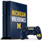 Michigan Wolverines M PS4 Console and Controller Bundle Skin