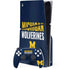 University of Michigan Wolverines M PS5 Slim Disk Bundle Skin