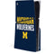 University of Michigan Wolverines M PS5 Slim Disk Console Skin