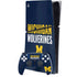 University of Michigan Wolverines M PS5 Slim Digital Edition Bundle Skin