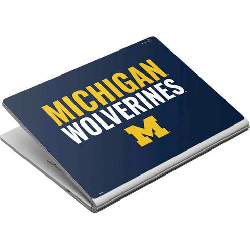 Michigan Wolverines M Surface Book Skin