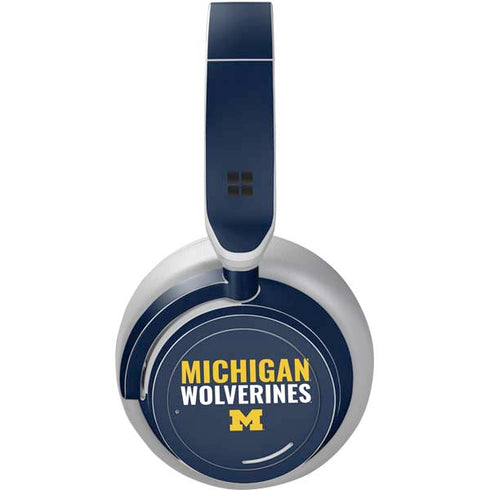 University of Michigan Wolverines M Surface Headphones Skin