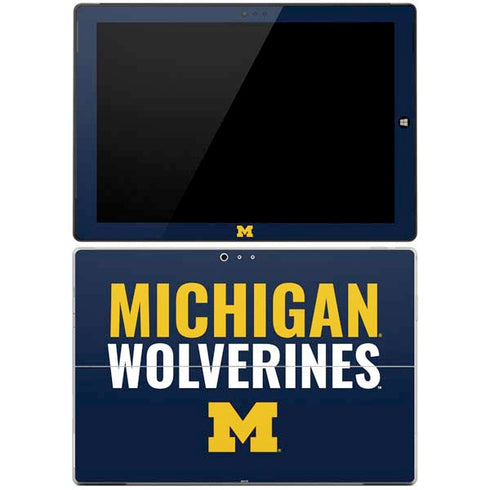 Michigan Wolverines M Surface Pro 3 Skin