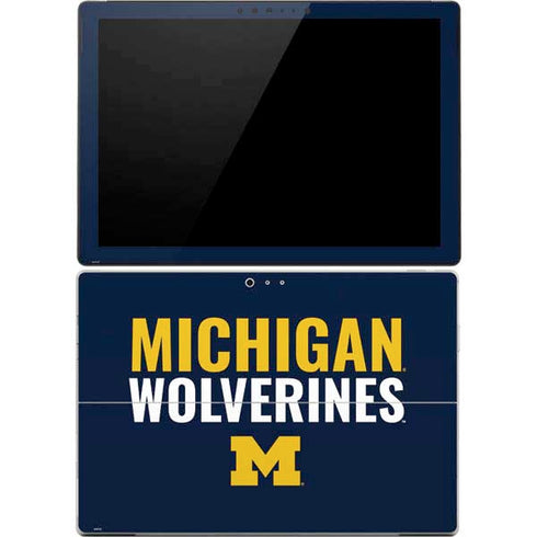 Michigan Wolverines M Surface Pro 4 Skin