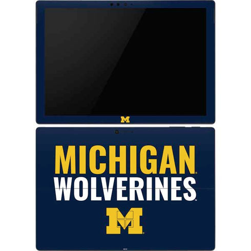University of Michigan Wolverines M Surface Pro 6 Skin
