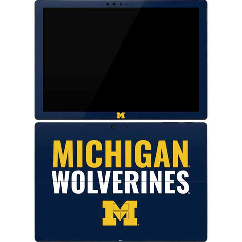 University of Michigan Wolverines M Surface Pro 7 Skin