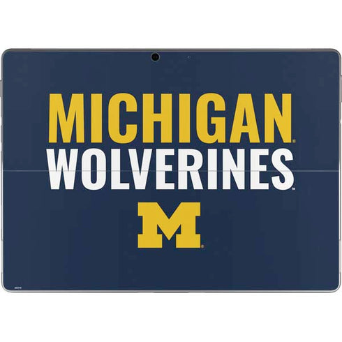 University of Michigan Wolverines M Surface Pro 8 Skin