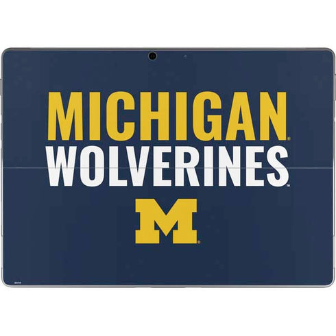 University of Michigan Wolverines M Surface Pro 9 Skin