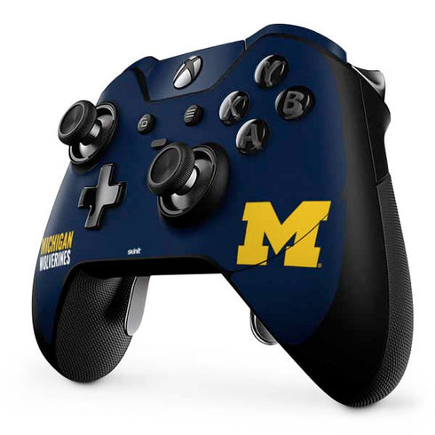 Michigan Wolverines M Xbox One Elite Controller Skin