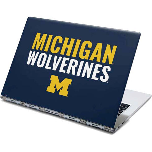 Michigan Wolverines M Yoga 910 2-in-1 14in Touch-Screen Skin