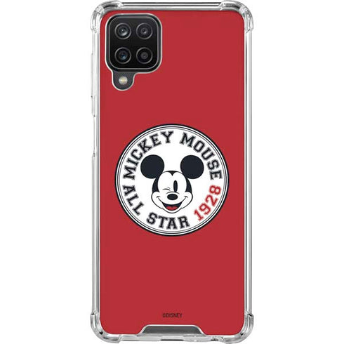 Disney Mickey Mouse All Star 1928 Galaxy A12 Clear Case