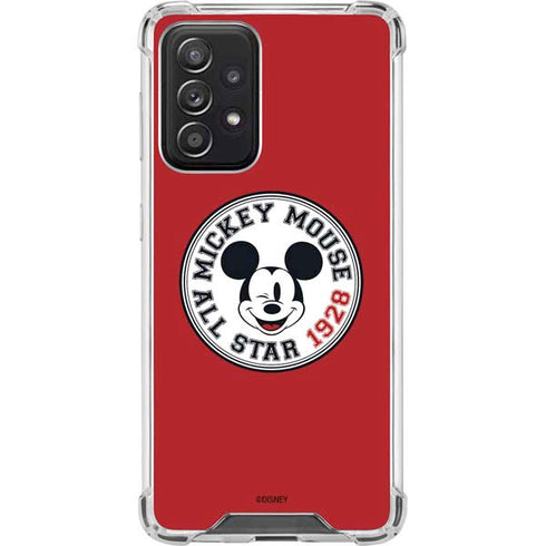 Disney Mickey Mouse All Star 1928 Galaxy A52 5G Clear Case