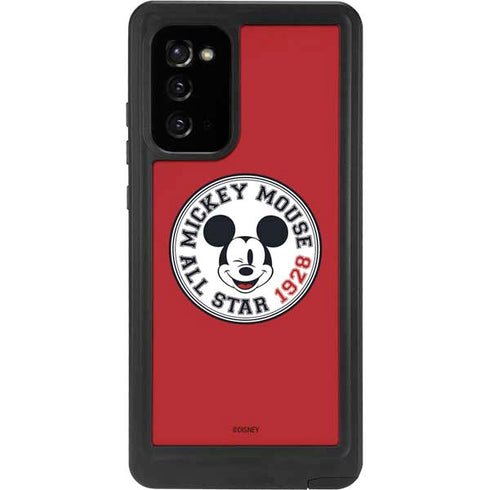 Disney Mickey Mouse All Star 1928 Galaxy Note20 5G Waterproof Case