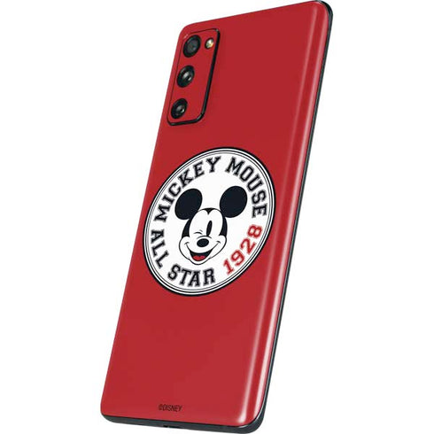Disney Mickey Mouse All Star 1928 Galaxy S20 Fan Edition Skin