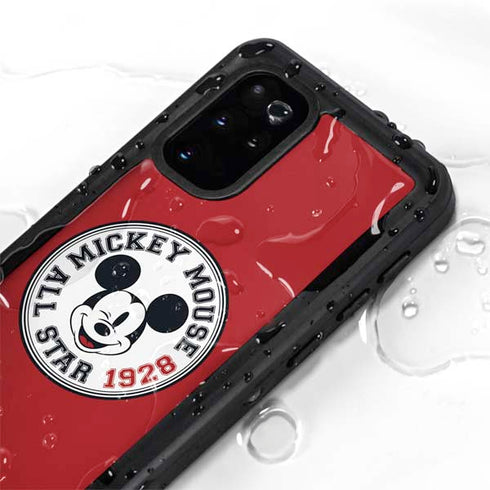 Disney Mickey Mouse All Star 1928 Galaxy S20 Plus Waterproof Case
