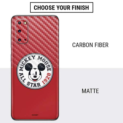 Disney Mickey Mouse All Star 1928 Galaxy S20 Skin