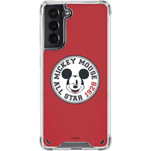 Disney Mickey Mouse All Star 1928 Galaxy S21 5G Clear Case