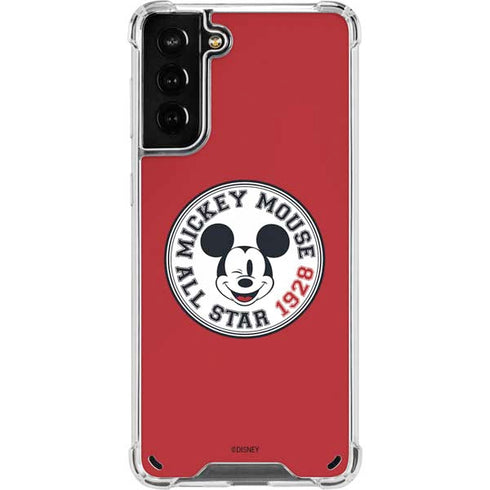 Disney Mickey Mouse All Star 1928 Galaxy S21 Plus 5G Clear Case