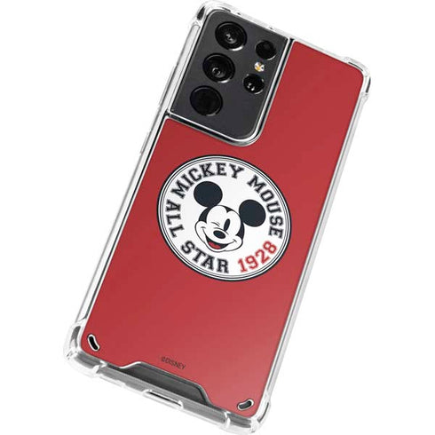 Disney Mickey Mouse All Star 1928 Galaxy S21 Ultra 5G Clear Case