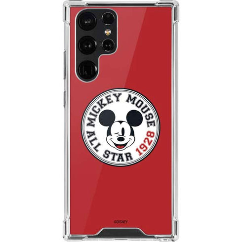 Disney Mickey Mouse All Star 1928 Galaxy S22 Ultra Clear Case