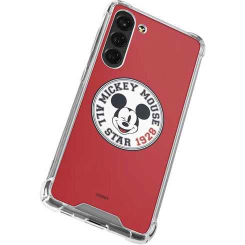 Disney Mickey Mouse All Star 1928 Galaxy S23 Plus Clear Case
