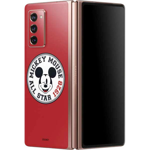 Disney Mickey Mouse All Star 1928 Galaxy Z Fold2 5G Skin