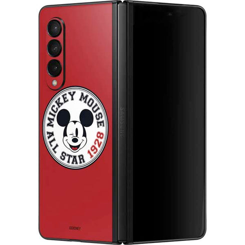 Disney Mickey Mouse All Star 1928 Galaxy Z Fold3 5G Skin