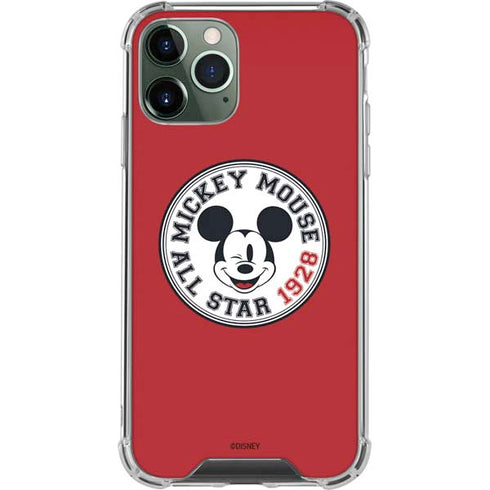 Disney Mickey Mouse All Star 1928 iPhone 12 Pro Clear Case
