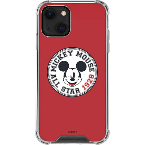 Disney Mickey Mouse All Star 1928 iPhone 13 Mini Clear Case