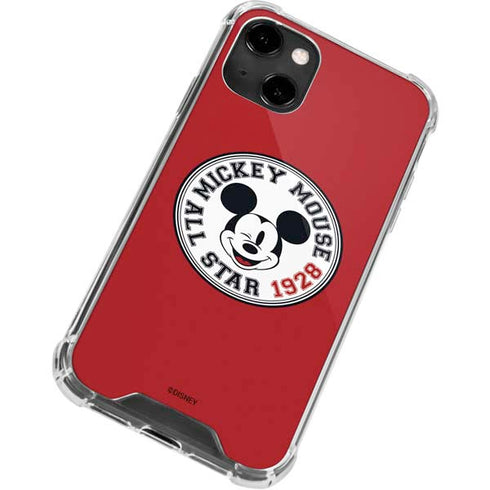 Disney Mickey Mouse All Star 1928 iPhone 14 Clear Case