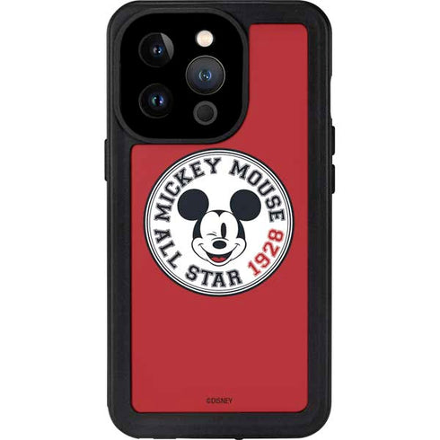 Disney Mickey Mouse All Star 1928 iPhone 14 Pro Waterproof Case