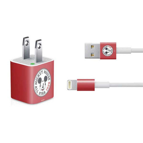 Disney Mickey Mouse All Star 1928 iPhone Charger (5W USB) Skin