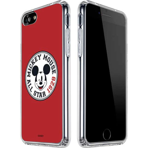 Disney Mickey Mouse All Star 1928 iPhone SE (2nd & 3rd Gen) Clear Case