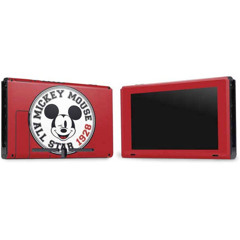 Disney Mickey Mouse All Star 1928 Nintendo Switch Bundle Skin