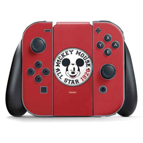 Disney Mickey Mouse All Star 1928 Nintendo Switch (2017-2021) Joy-Con Controller Skin