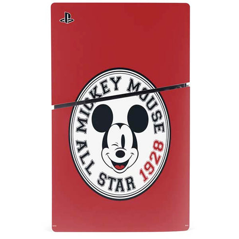Disney Mickey Mouse All Star 1928 PS5 Slim Disk Bundle Skin