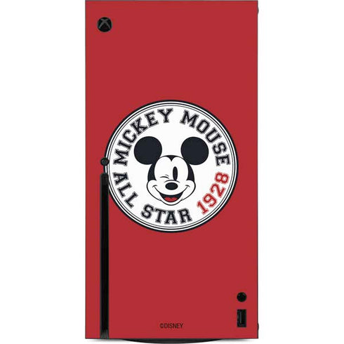 Disney Mickey Mouse All Star 1928 Xbox Series X Console Skin