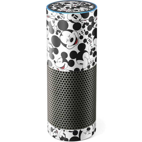 Disney Mickey Mouse Face Pattern Amazon Echo Skin