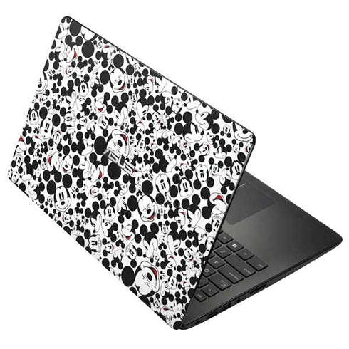 Disney Mickey Mouse Face Pattern Asus X502CA 15.6 Skin