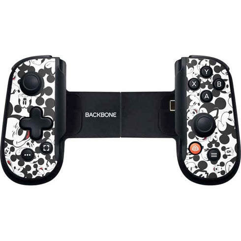 Disney Mickey Mouse Face Pattern Backbone One for iPhone Game Controller Skin