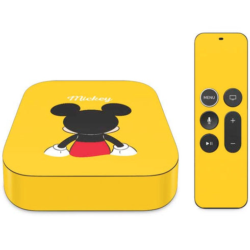 Disney Mickey Mouse Backwards Apple TV Skin